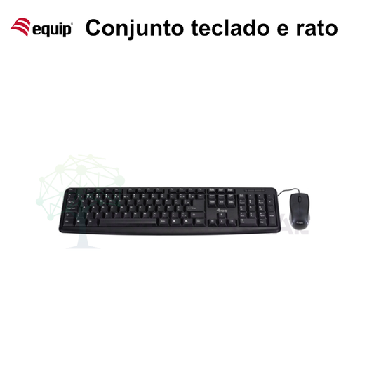 Conjunto EQUIP teclado e rato