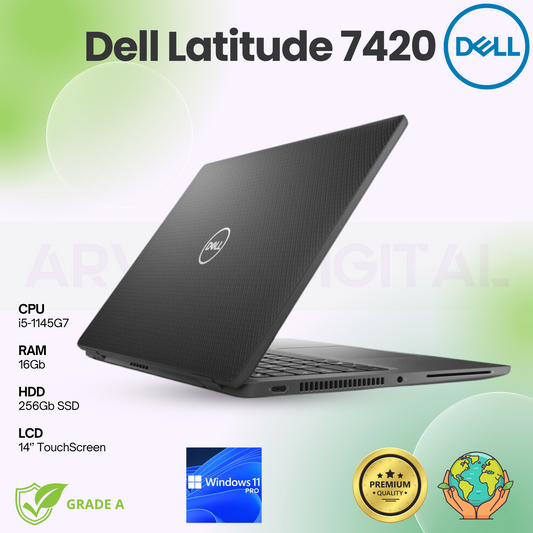 Dell Latitude 7420 |  i5-1145G7 | 16GB | 256Gb SSD NVMe | 14'' TouchScreen | W11Pro