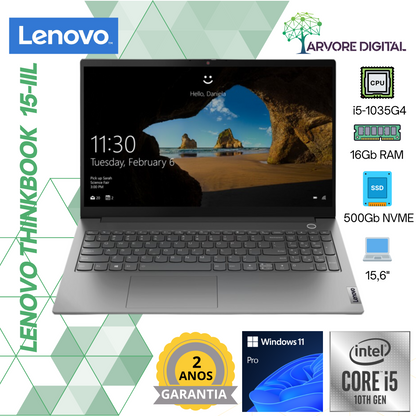 Lenovo Thinkbook 15-IIL | i5-1035G4 | 16Gb | 500Gb NVME | 15,6'' | W11Pro