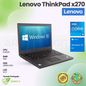 Lenovo ThinkPad X270 | i5-6200 | 8GB | 256Gb SSD | 12,5'' | W10Pro