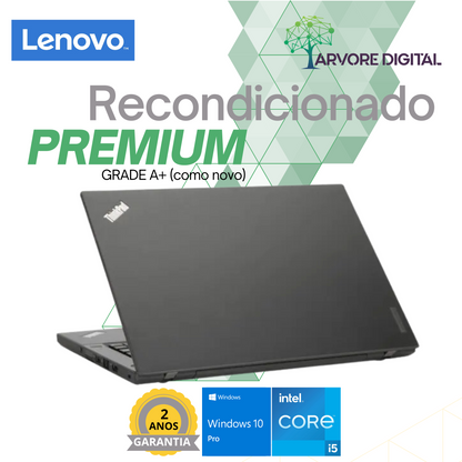 Lenovo ThinkPad T470s | i5-6300U | 20Gb | 256Gb SSD | 14'' | W10Pro | Teclado PT | GRADE A+