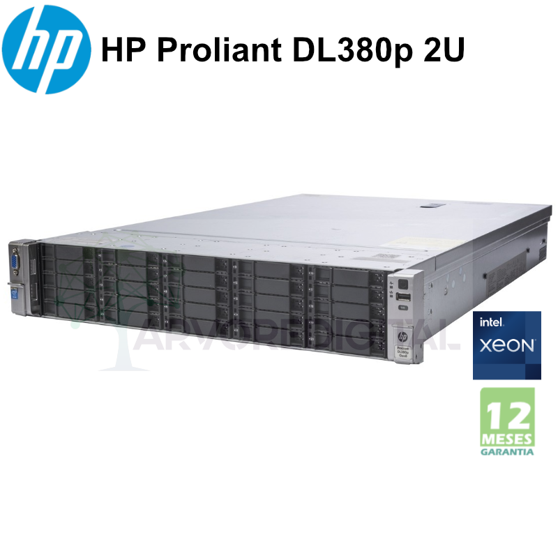 HP Proliant DL380p Gen8 2U 25x2.5'' (SFF)